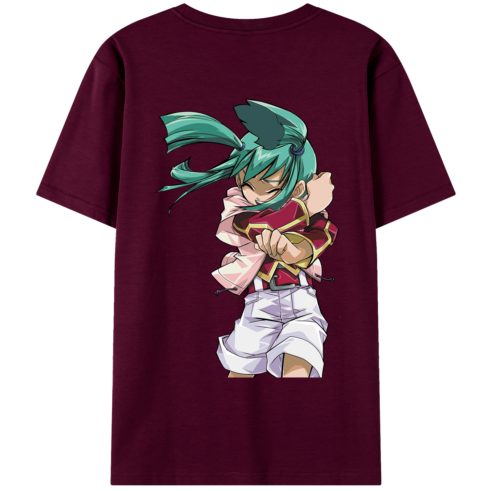 （画像用） 遊☆戯☆王 Yu-Gi-Oh! レディース半袖Tシャツ(バックプリント)
